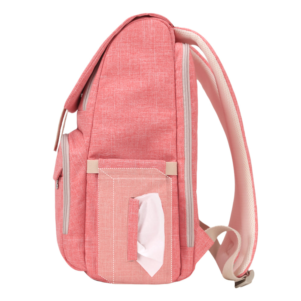 Sac à dos de voyage en toile pour couches