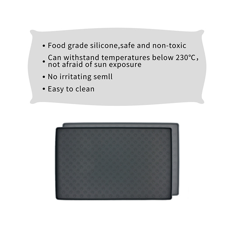 Tapis en silicone antidérapant et étanche