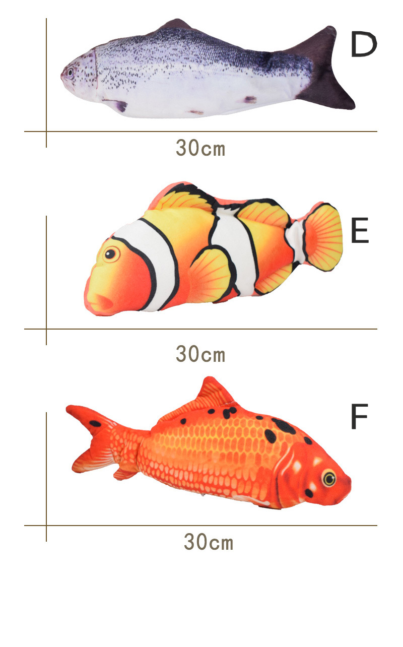 Jouet Poisson Électronique pour Chats
