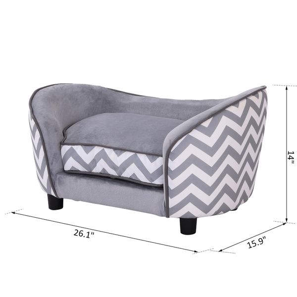 Sofa Douillet Élevé : Confort Luxueux pour Votre Chien