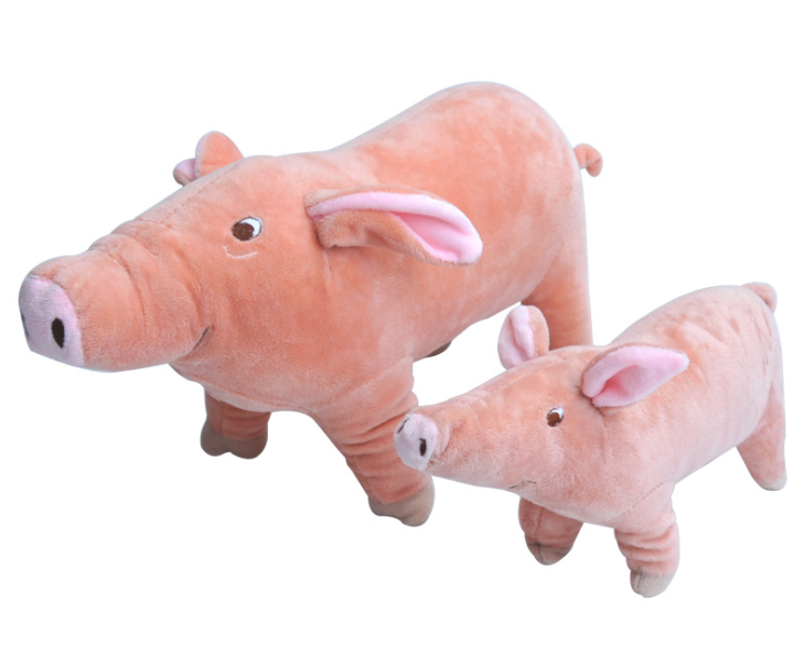 Peluche de Cochon Cartoon Animal Mignon Jouet Doux