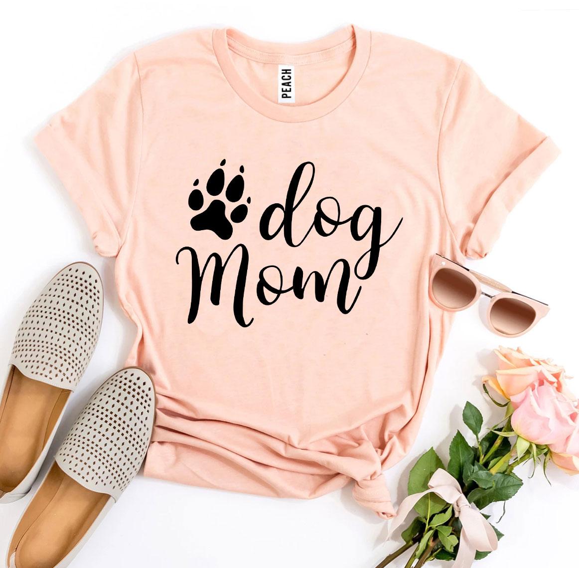 T-shirt Chien Mom