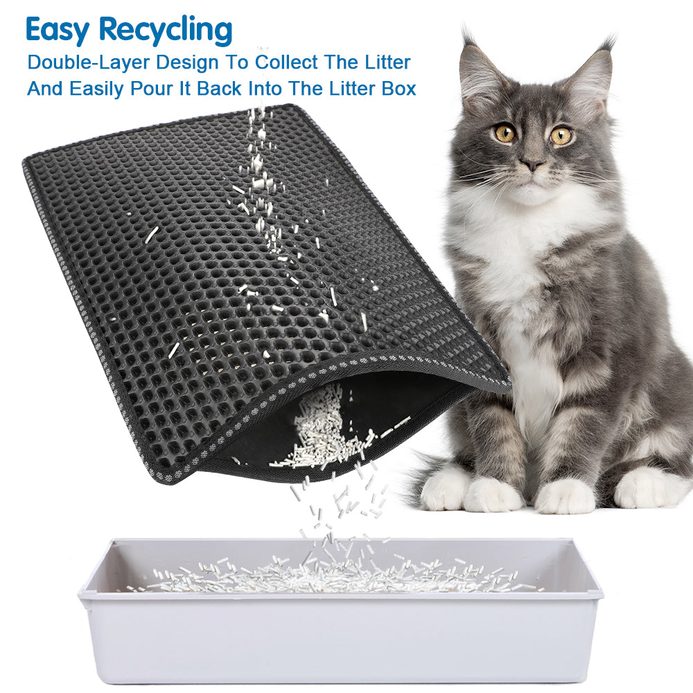 Tapis Attrape-Litière pour Chat