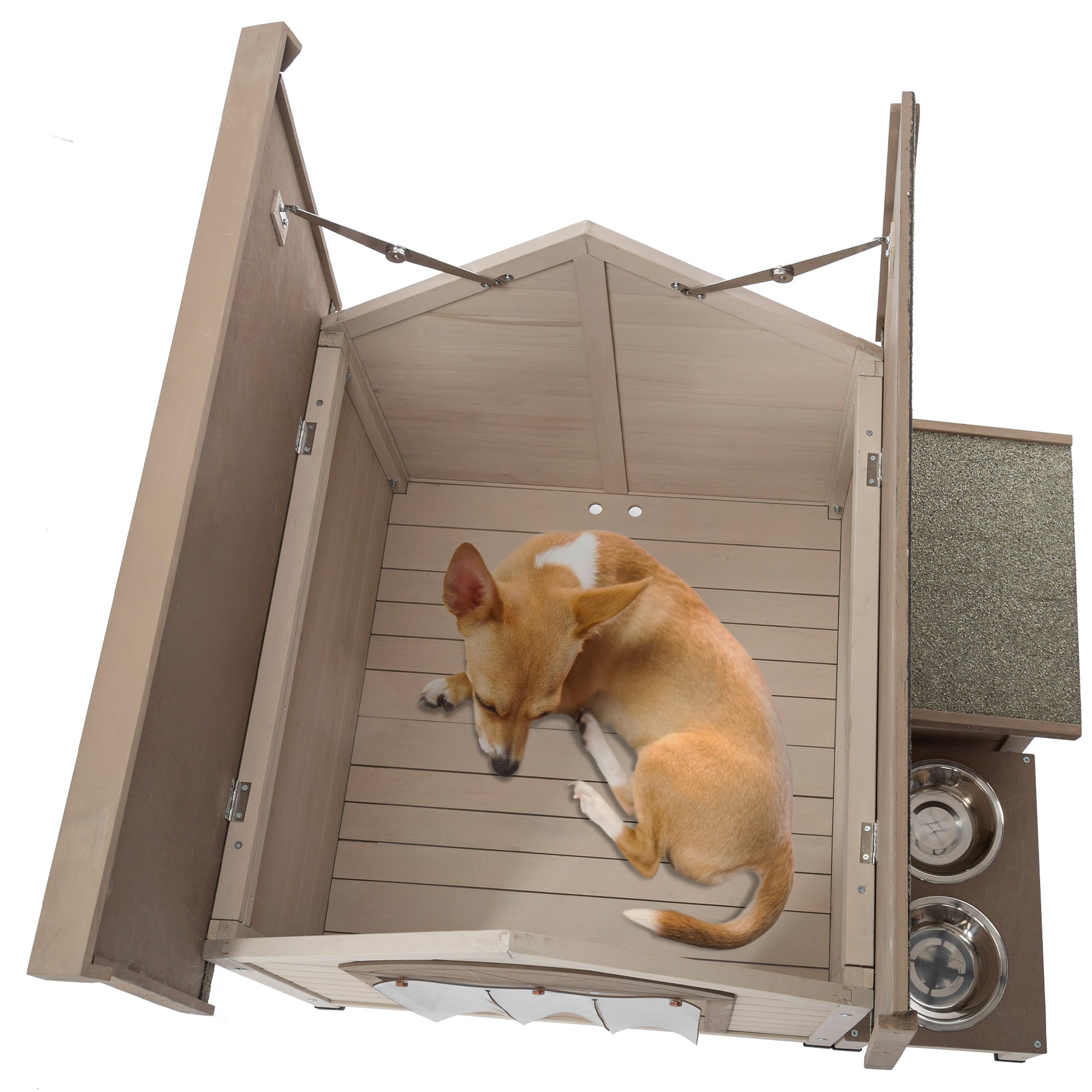 Maison en bois pour chien : confort et protection en extérieur