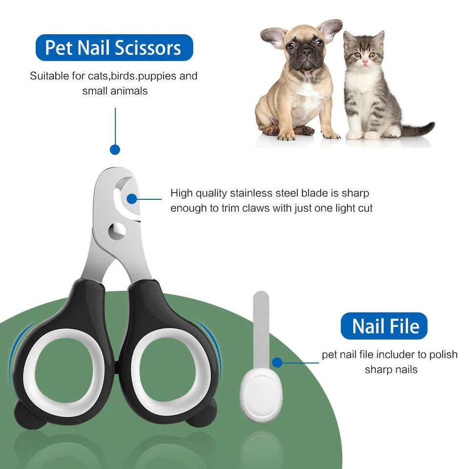 Kit de Toilettage 7-en-1 pour Chats et Chiens