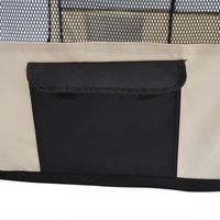 PawHut Tente Pliable de Jeu Douce pour Animaux de Compagnie 125 cm - Chenil pour Chiens et Chats