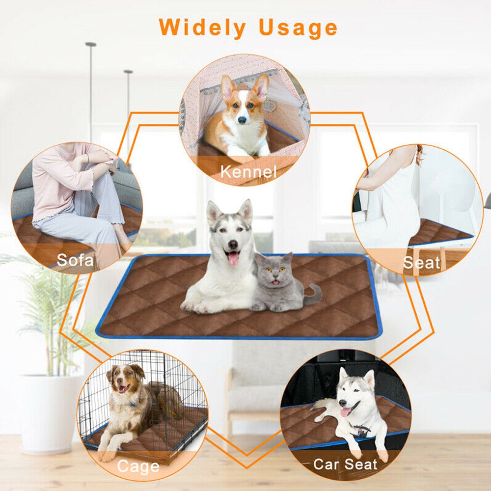 Matelas thermique auto-chauffant pour chiens et chats