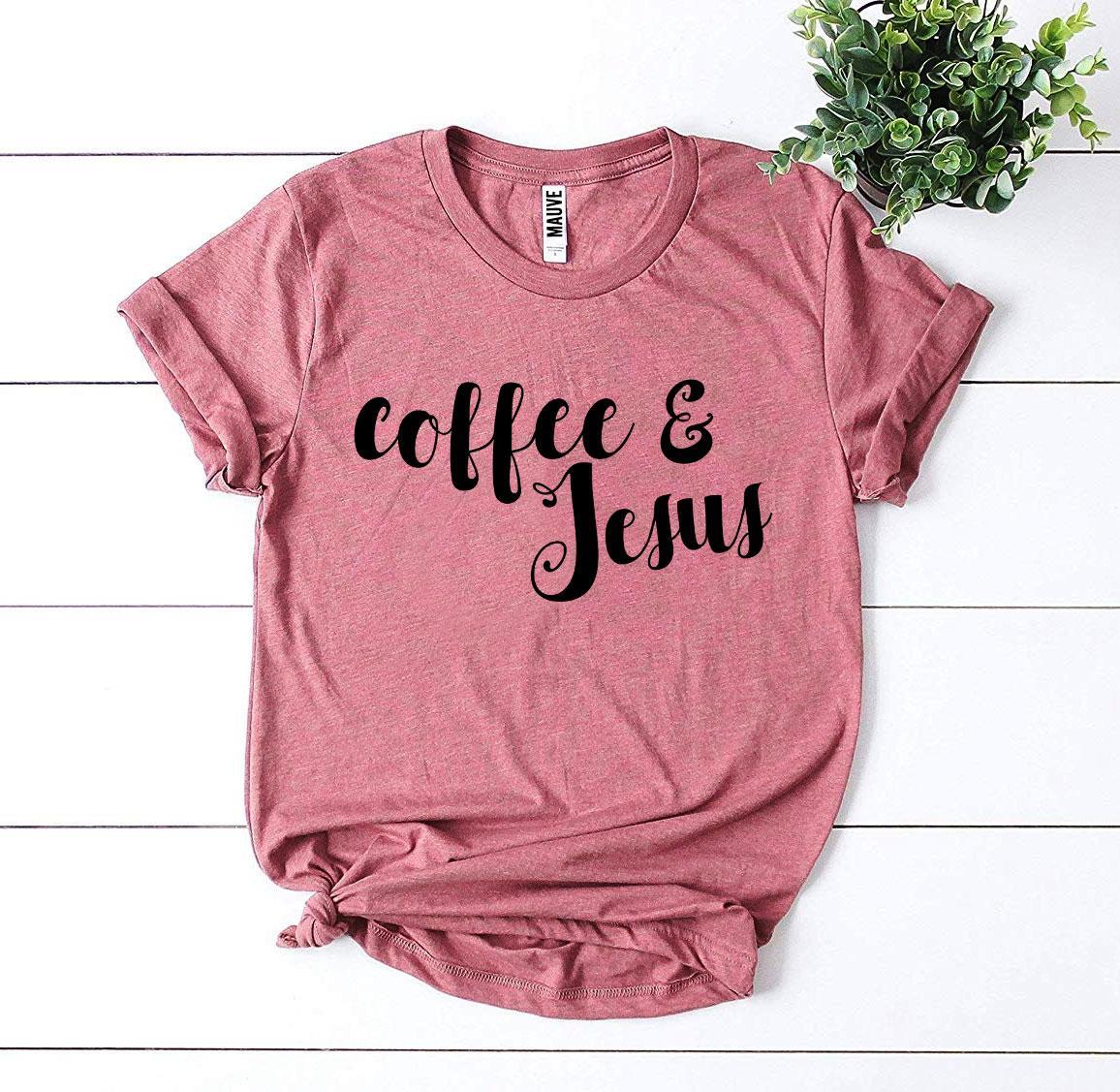 T-shirt Café et Jésus