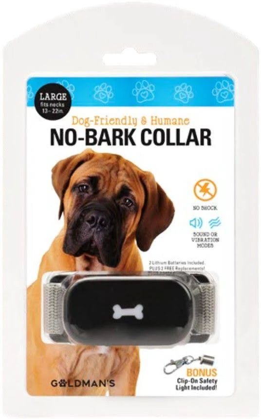 Collier de Dressage Anti-Aboiement pour Chien - Grande Taille