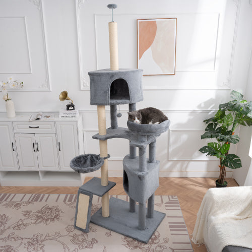 Arbre à Chats, Tour pour Chats de 105 pouces pour Intérieur