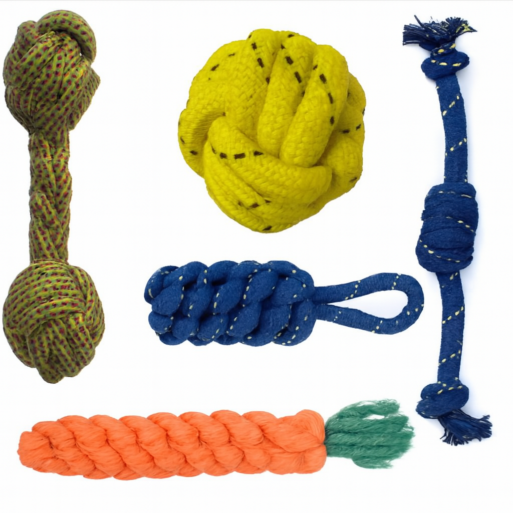 Balle Dumbbell Carotte Toffee Corde À mâcher Jouet pour Chiens