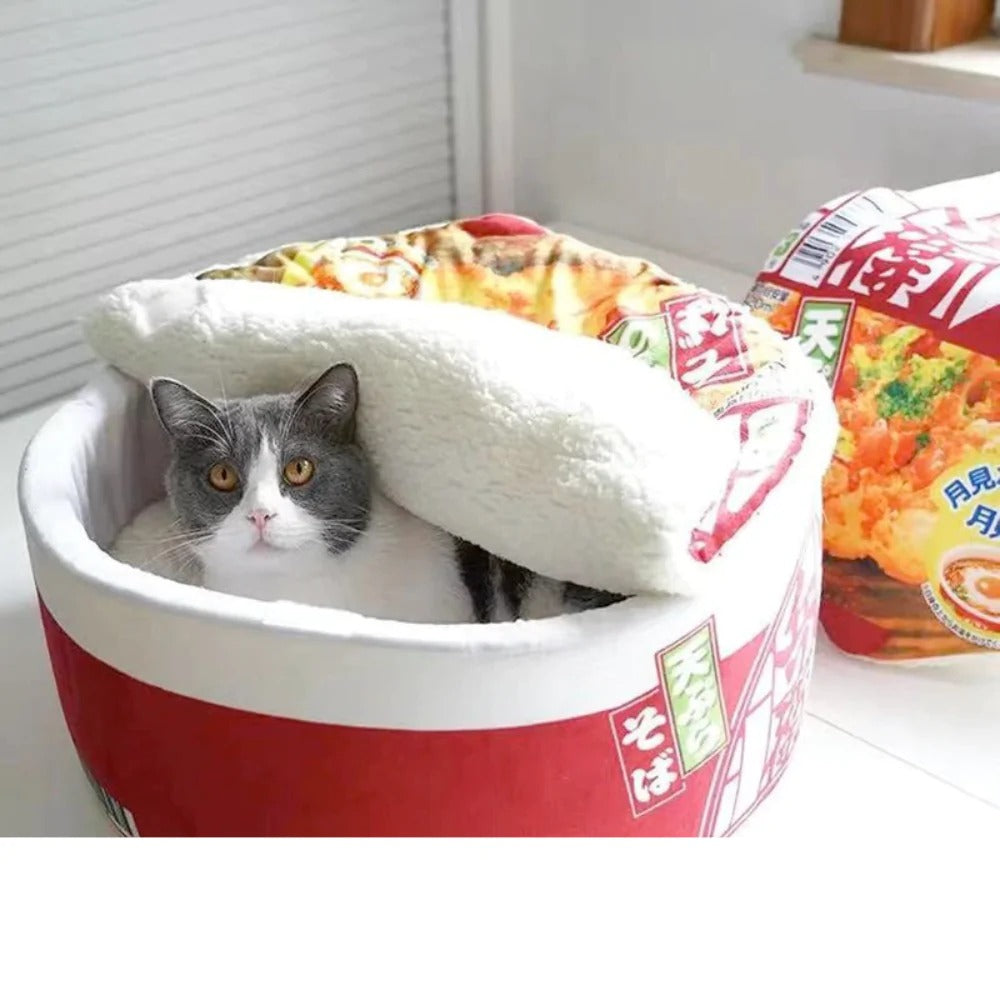 Coussin Lit Ramen pour Animaux