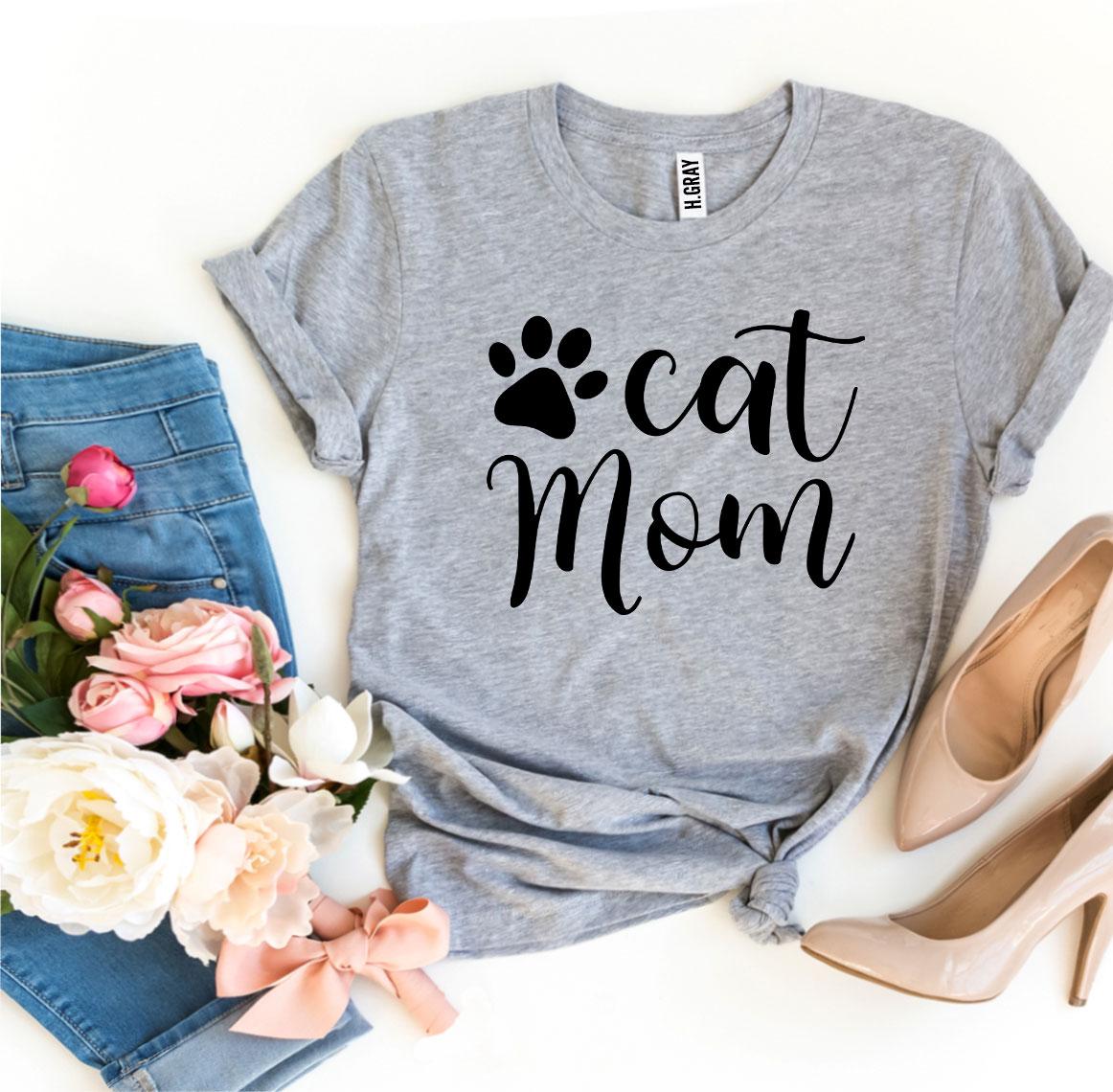 T-shirt 'Chat Mom'
