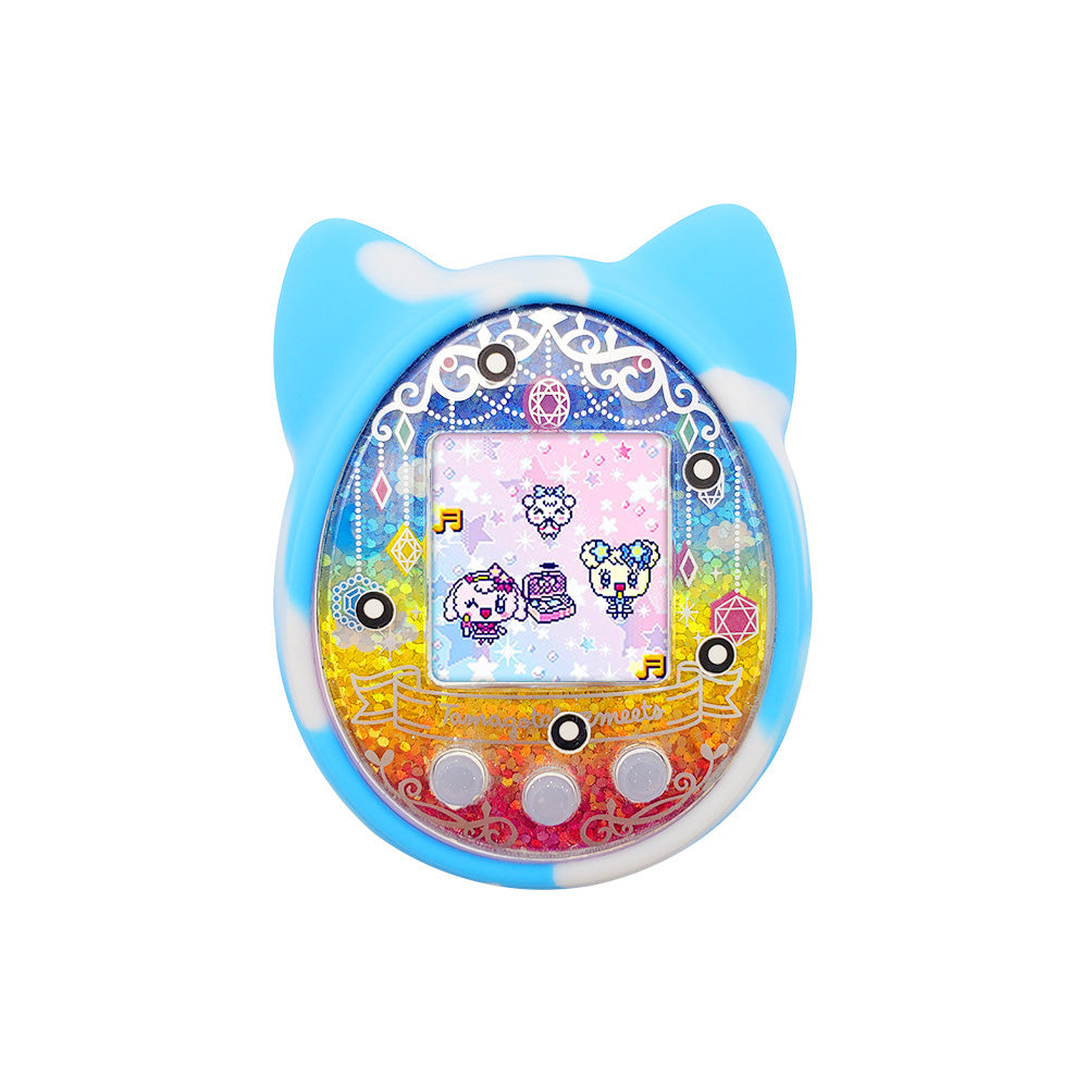 Coque en silicone protectrice pour Tamagochi Mix bleu