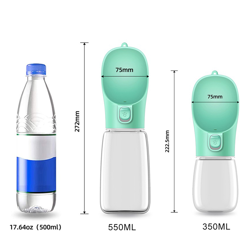 Distributeur d'eau et gamelles pour chiens et chats en extérieur