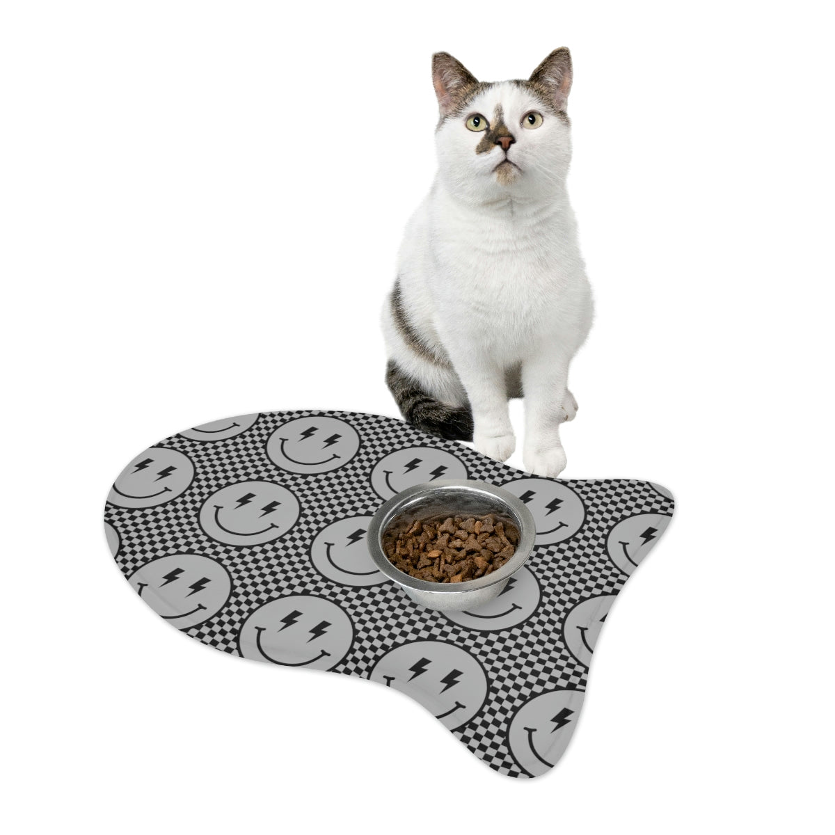 Tapis de Nourriture pour Animaux - Sourire