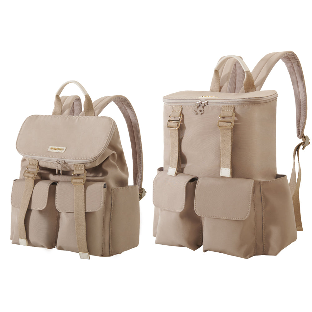 Sac à dos à couches en pied-de-poule