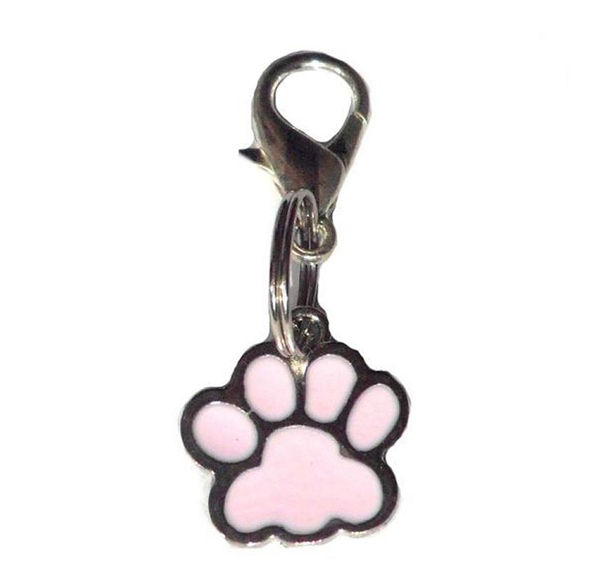 Pendentifs pour colliers de chats et chiens en forme de patte