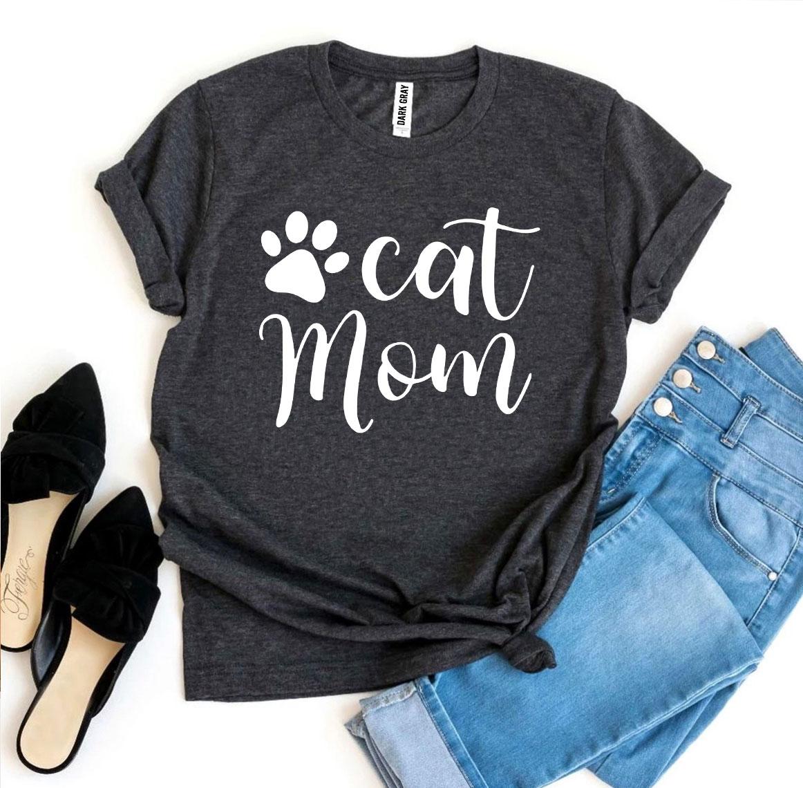 T-shirt 'Chat Mom'