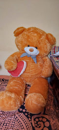 3 feet teddy bear stuffed animal Doux Jouet gift