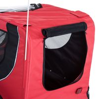 Remorque vélo pliable pour animaux : confort et sécurité en balade