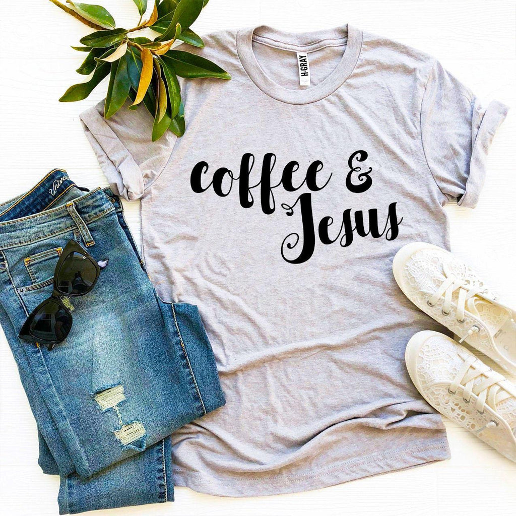 T-shirt Café et Jésus