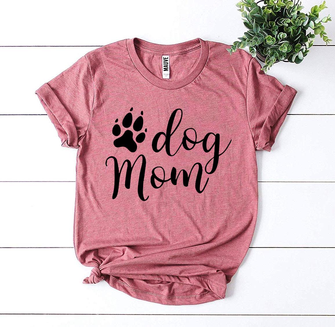 T-shirt Chien Mom