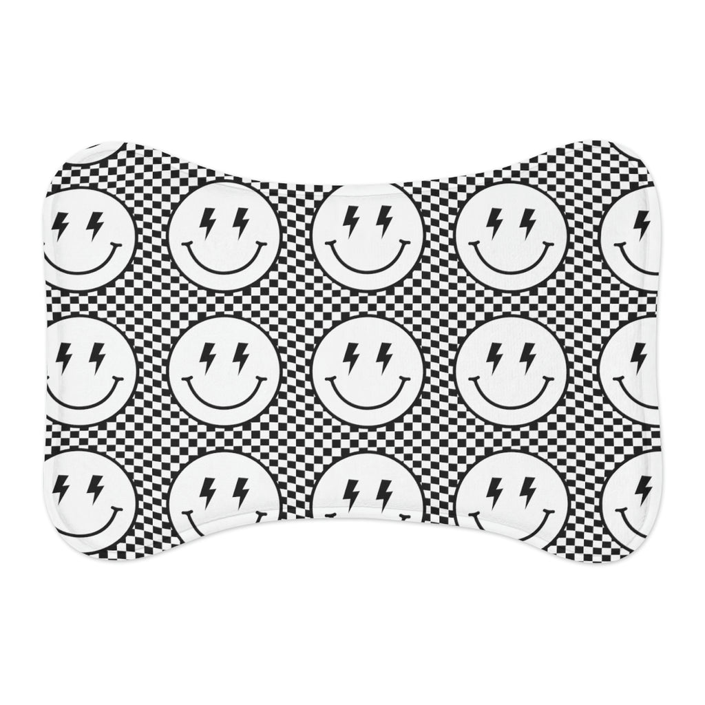 Tapis de Nourriture pour Animaux - Sourire