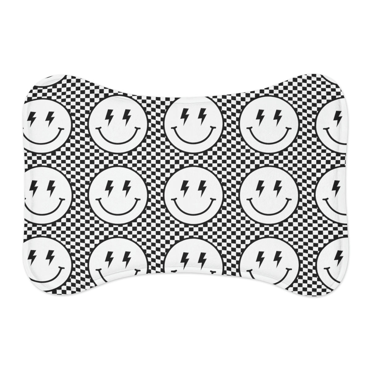 Tapis de Nourriture pour Animaux - Sourire