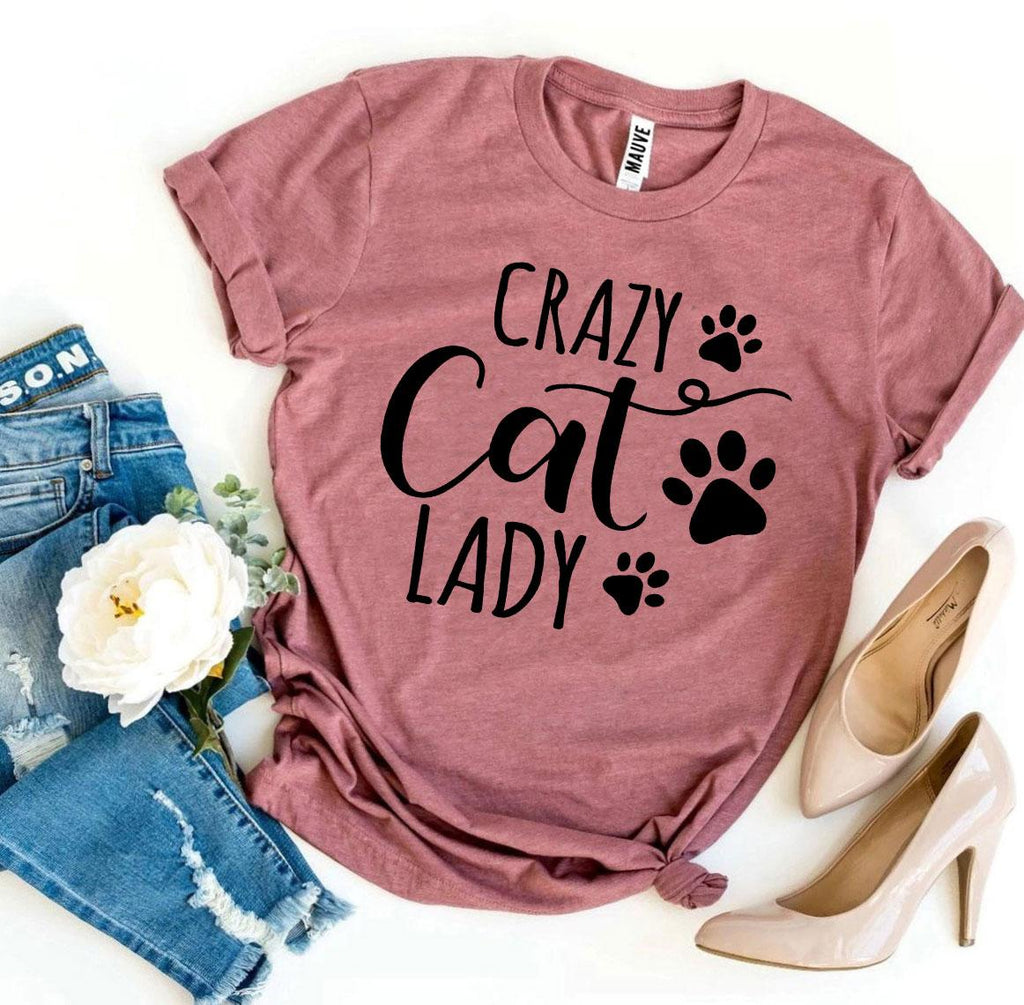 T-shirt Crazy Chat Lady
