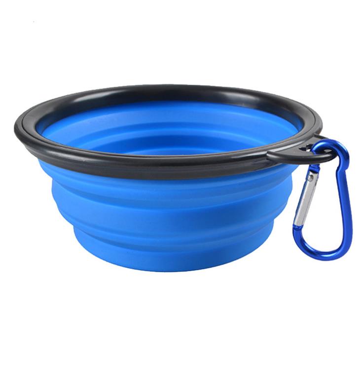 Gamelle de Voyage Pliable en Silicone pour Animaux