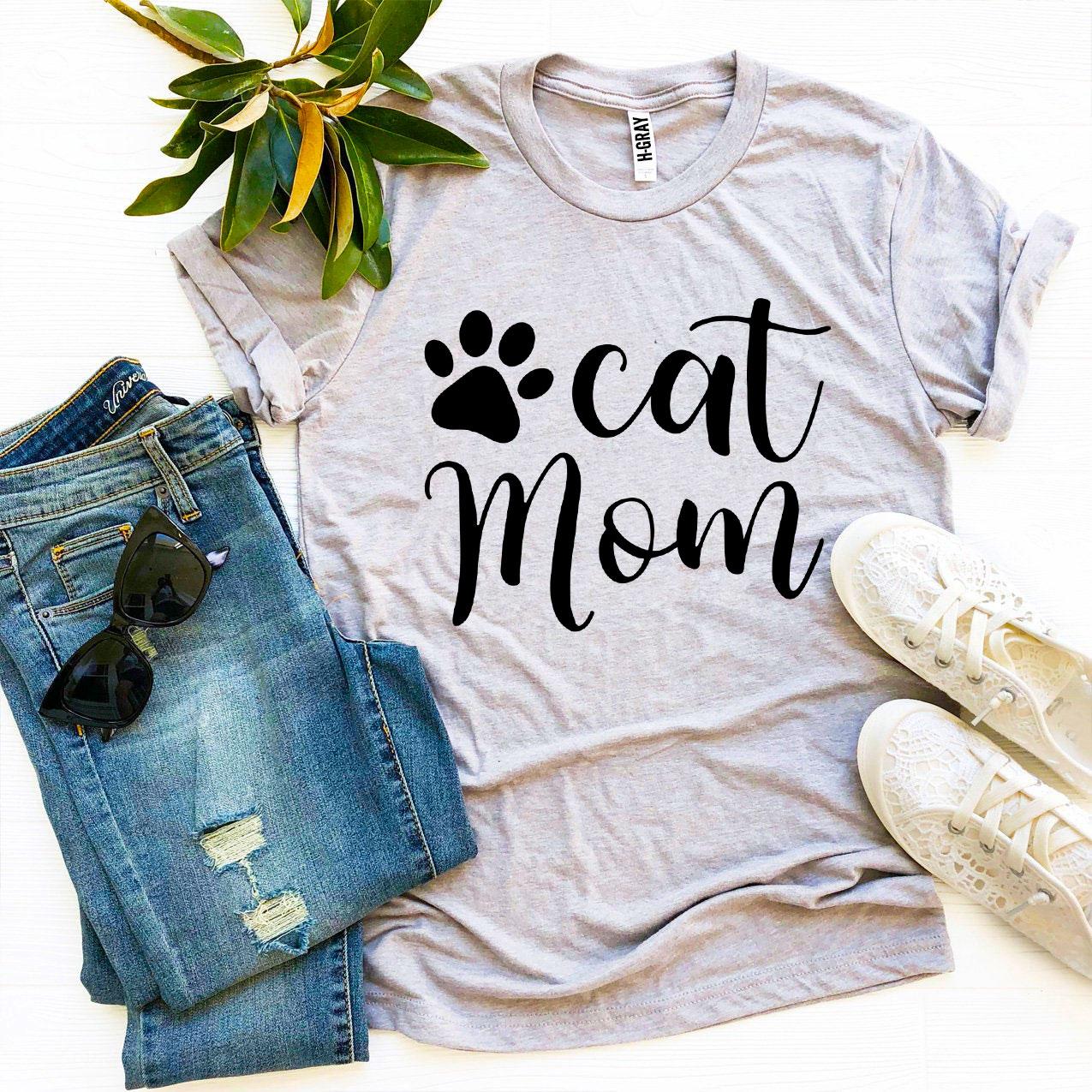 T-shirt 'Chat Mom'