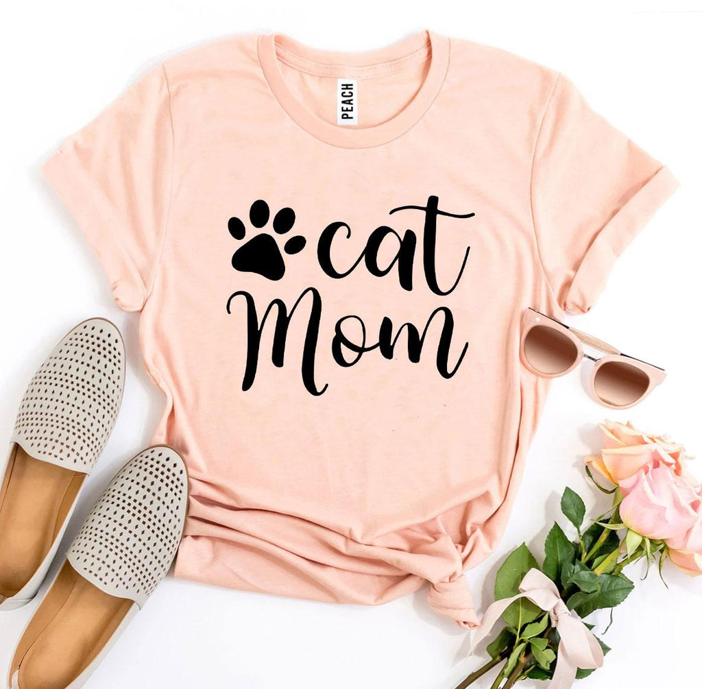 T-shirt 'Chat Mom'