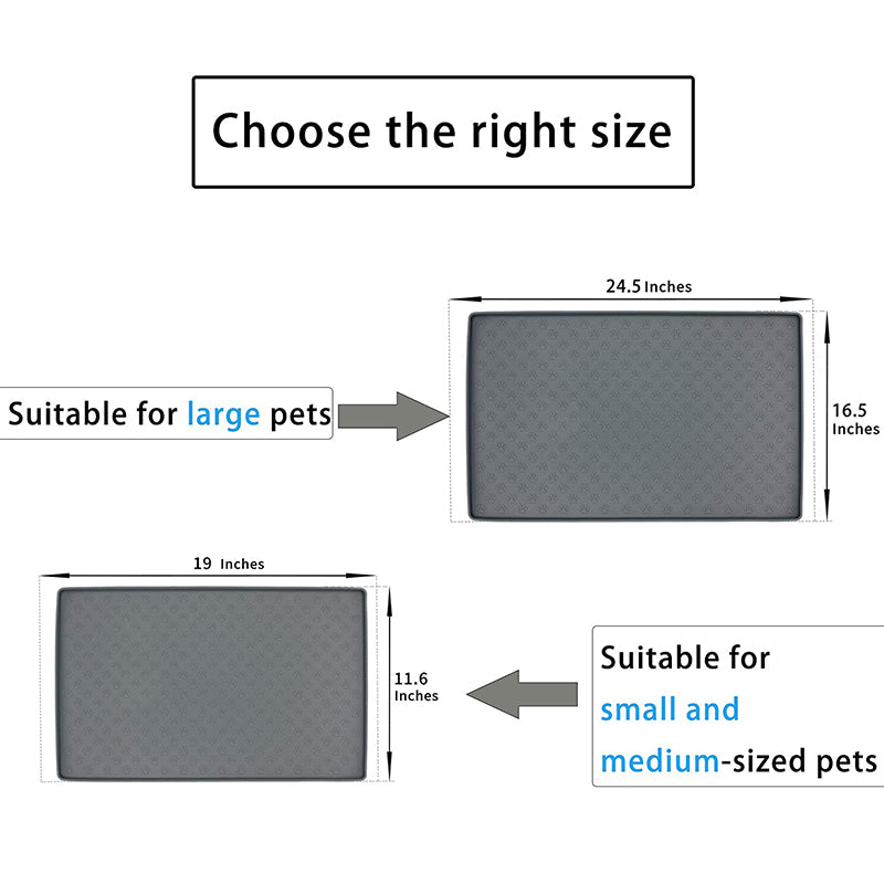 Tapis en silicone antidérapant et étanche