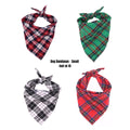 Petits bandanas pour chiens (ensemble de 4)