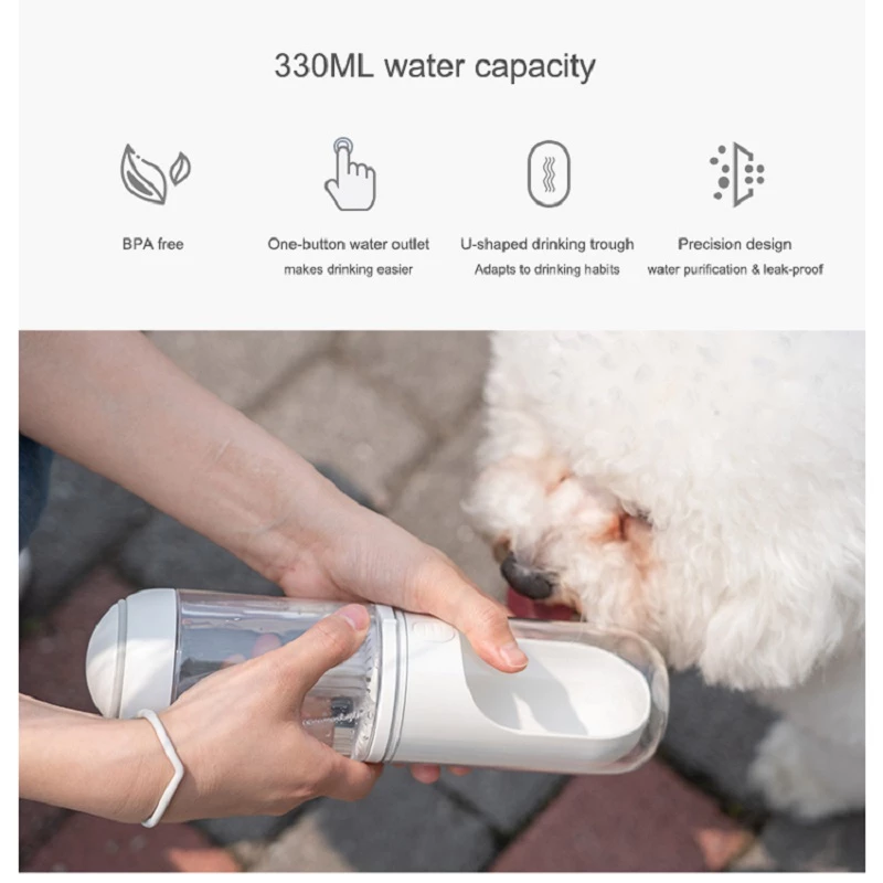 Distributeur d'eau portable pour animaux de compagnie