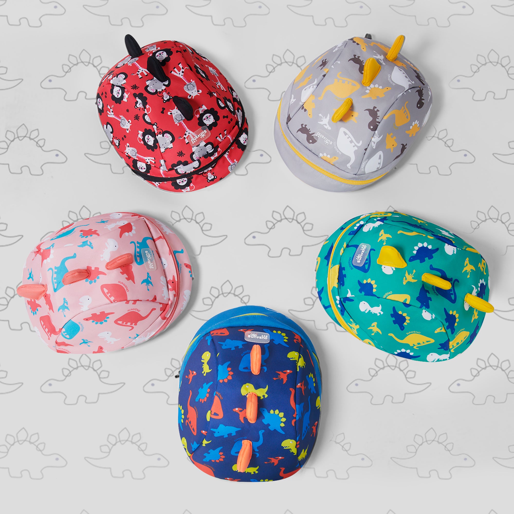 Sac à dos dinosaure pour tout-petit avec harnais