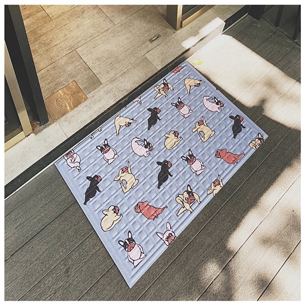 Tapis de porte Bulldog