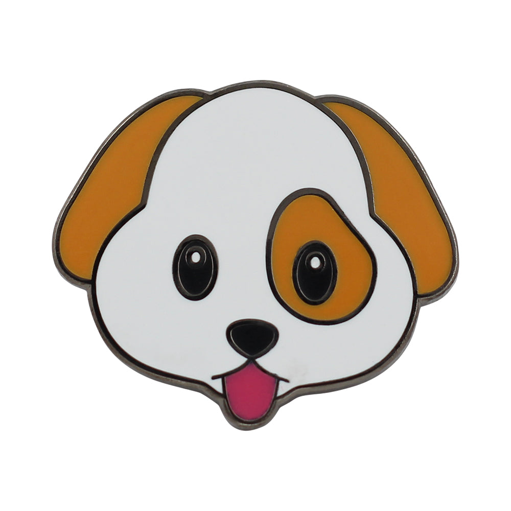 Émoticône Chiot Mignon – Pin's Émaillé