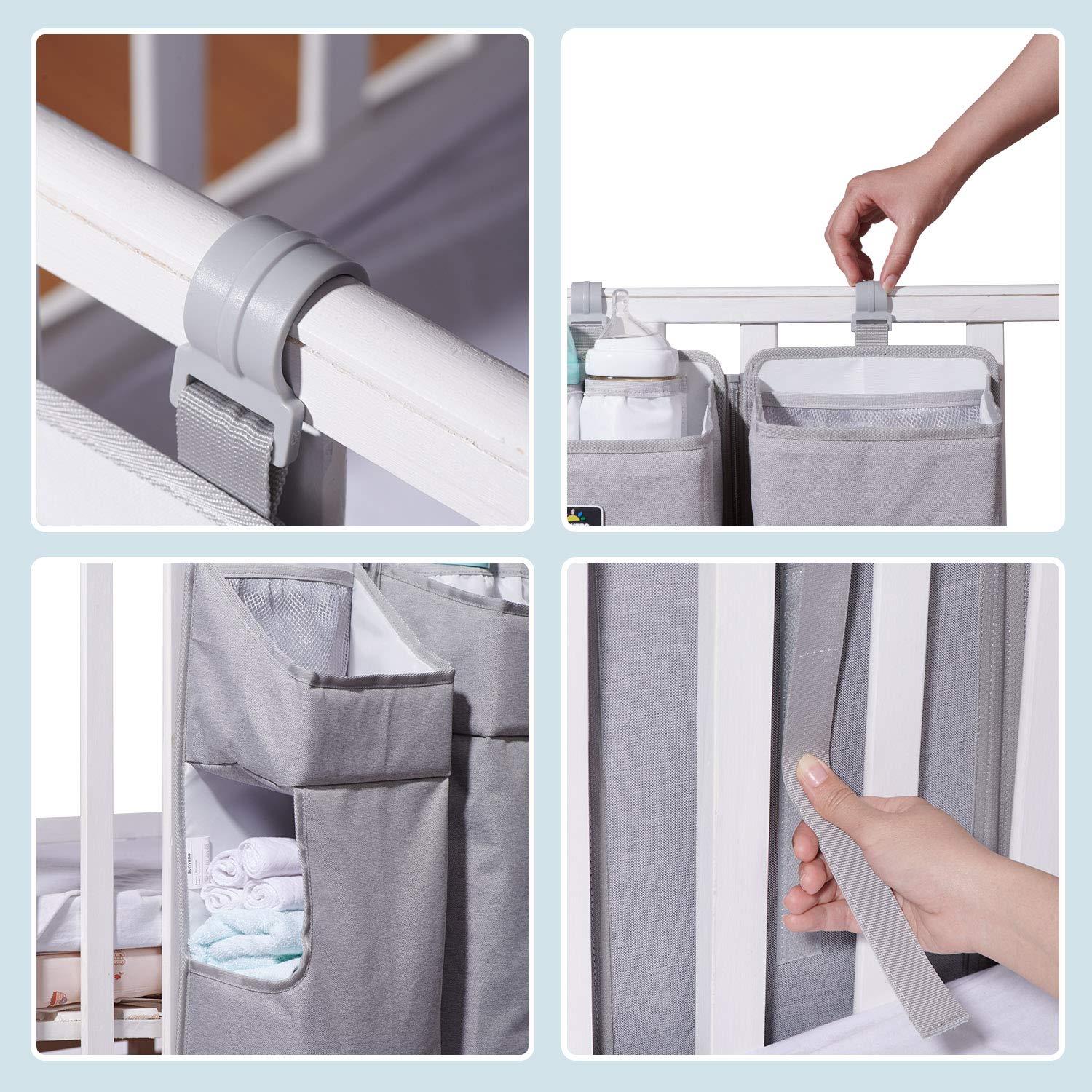 Baby Diaper Caddy avec Dividers