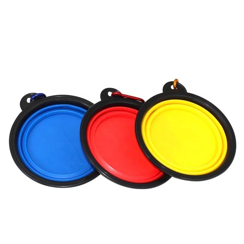 Gamelle de Voyage Pliable en Silicone pour Animaux
