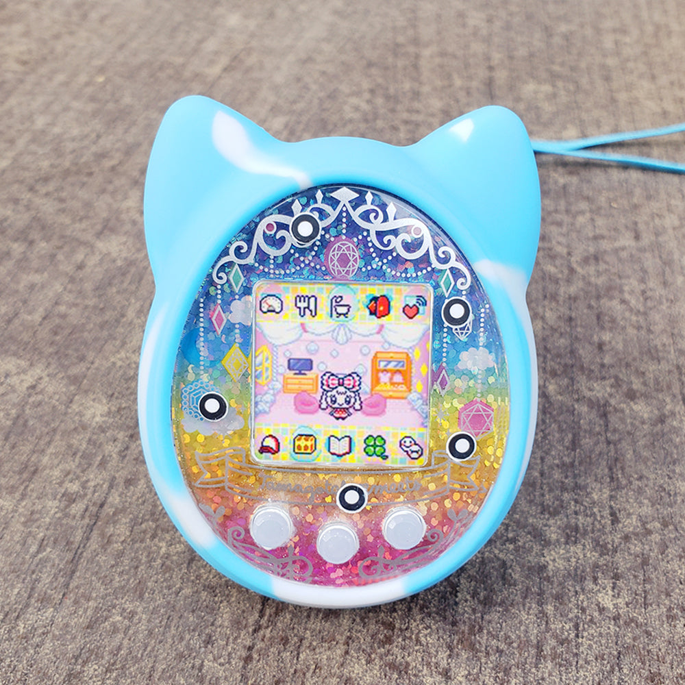 Coque en silicone protectrice pour Tamagochi Mix bleu