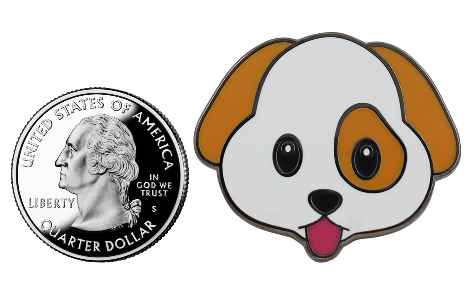 Émoticône Chiot Mignon – Pin's Émaillé