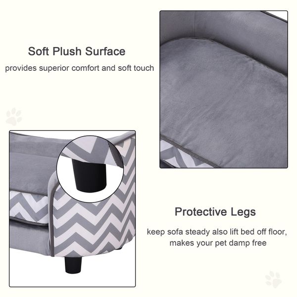 Sofa Douillet Élevé : Confort Luxueux pour Votre Chien