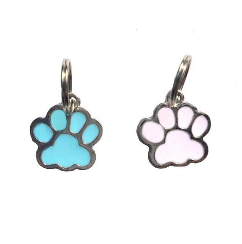 Pendentifs pour colliers de chats et chiens en forme de patte