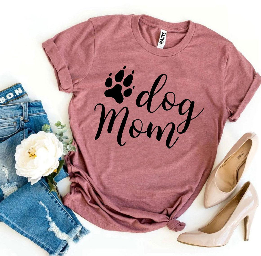 T-shirt Chien Mom