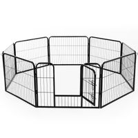 Parc à Chiens en Métal : Sécurisez le Jeu de Votre Animal !