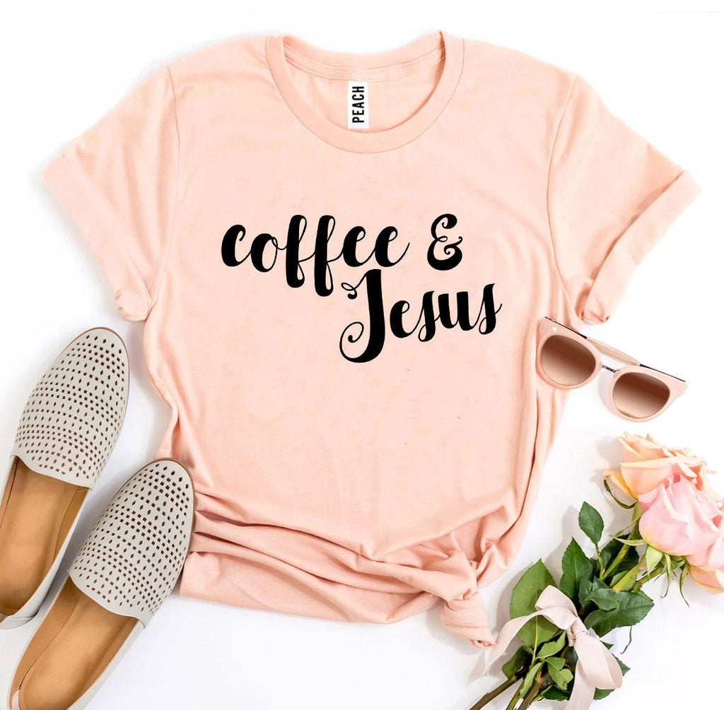 T-shirt Café et Jésus