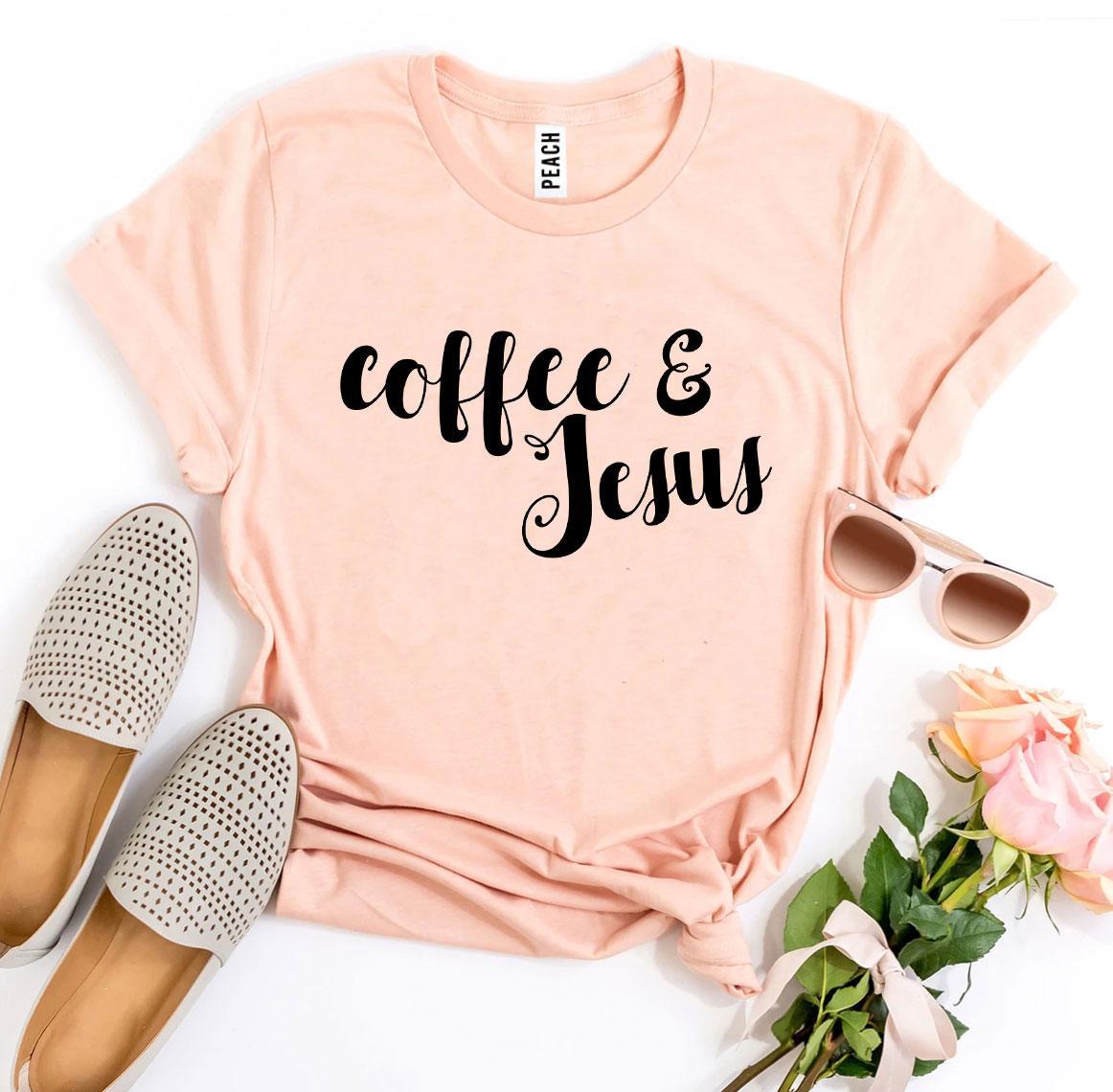 T-shirt Café et Jésus