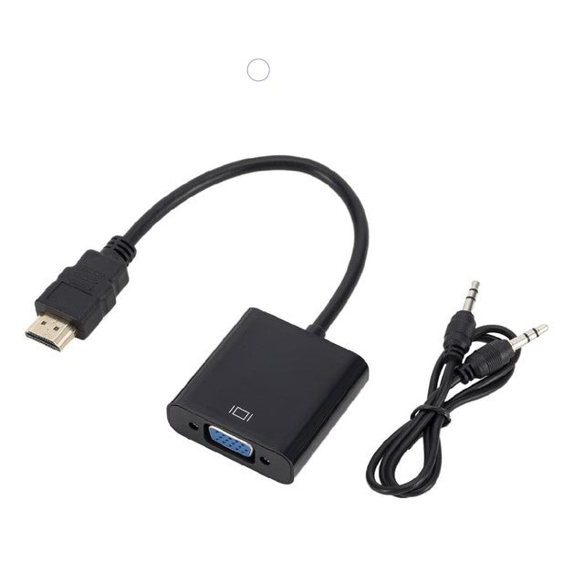 Adaptateur HDMI compatible 1080P vers VGA pour Xbox PS4 PC